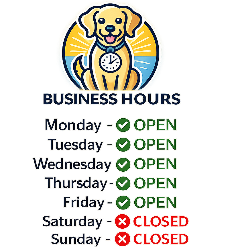 Days Suds and Fur works during the week