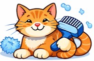 Brush your pets to remove knots